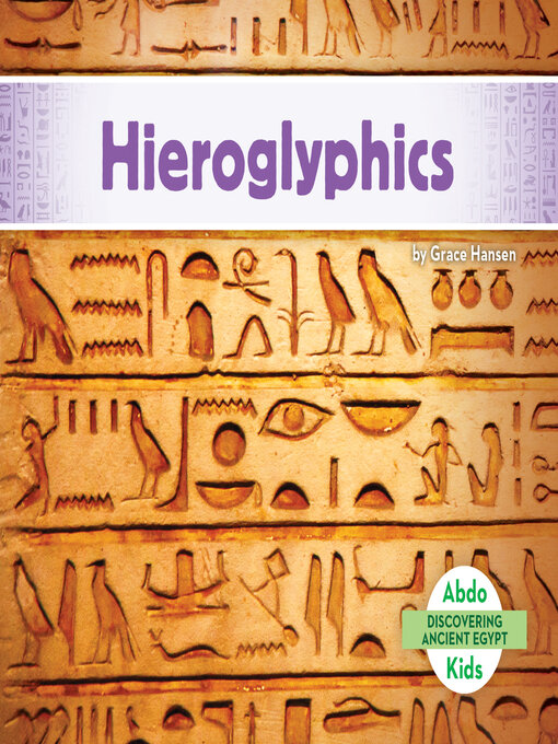 Cover image for Hieroglyphics
